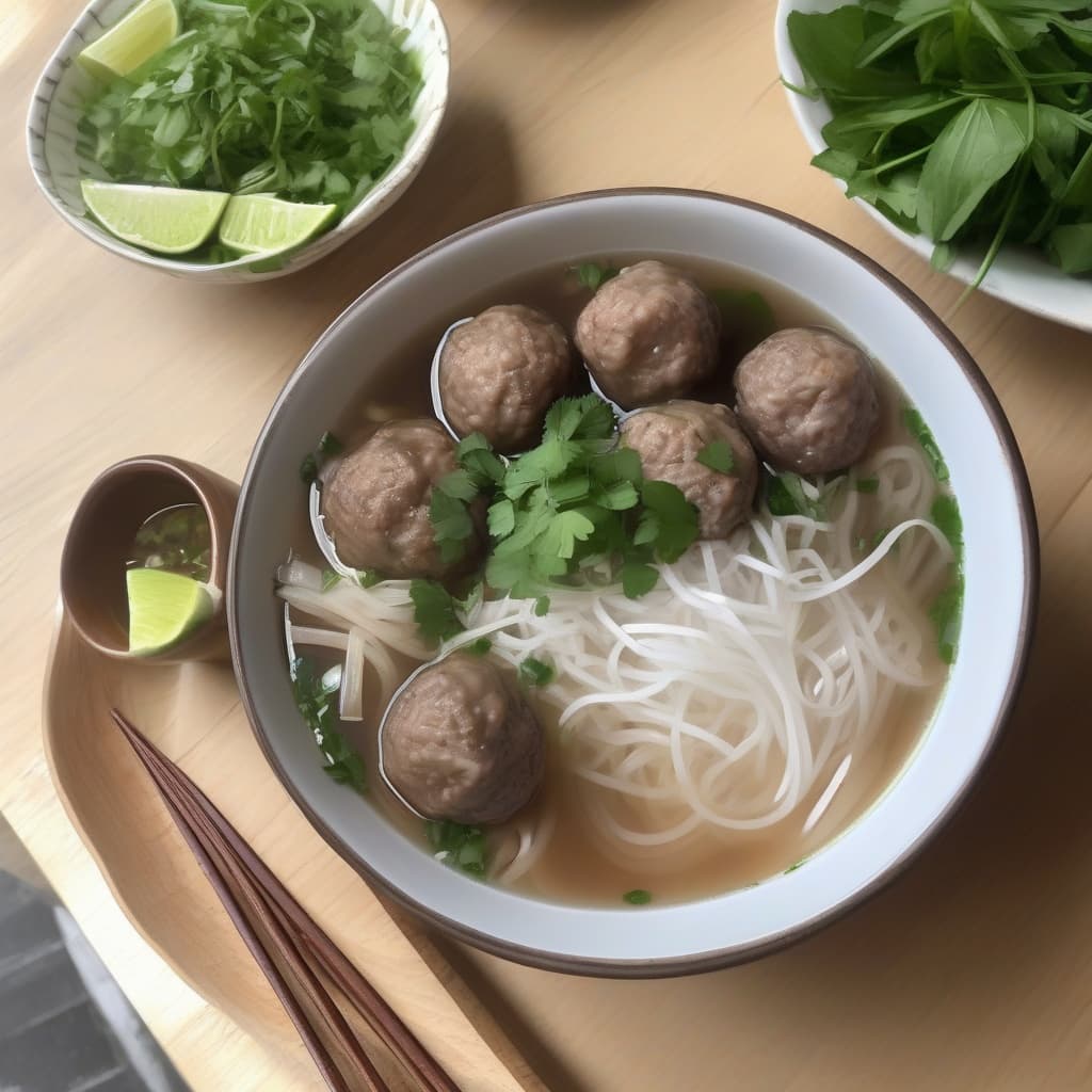 P16. Phở Bò Viên/Meatball