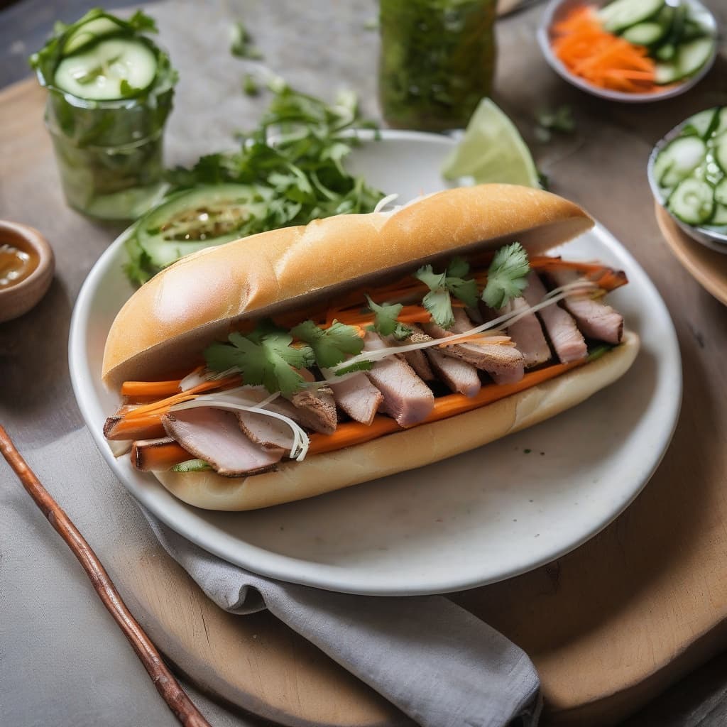BM2. Bánh Mì Heo Nướng/Grilled Pork