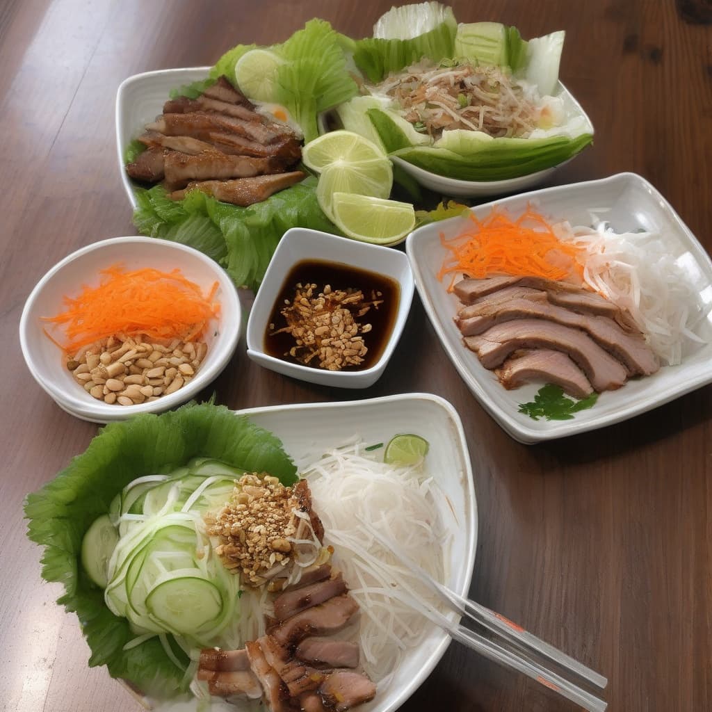 B3. Bún Heo Nướng/Grilled Pork