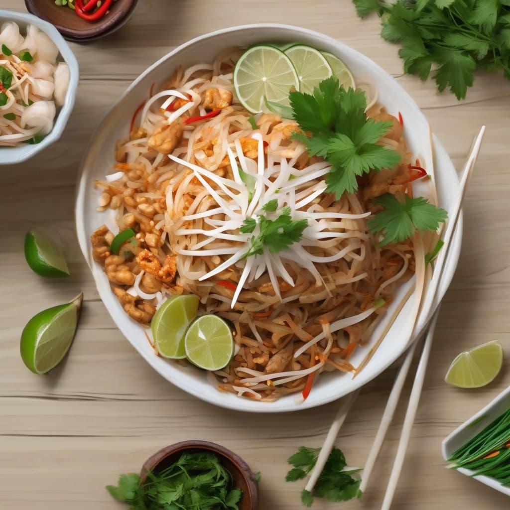 S10. Pad Thai - Mekong Village