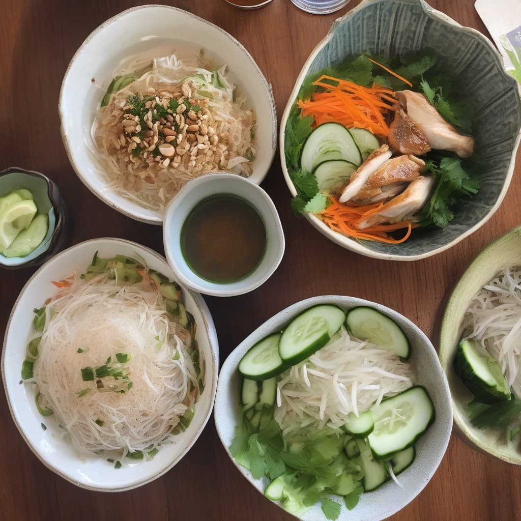 B11. Bún Gà Xào Sả Ớt/Stir-fried Chicken w/ Lemongrass