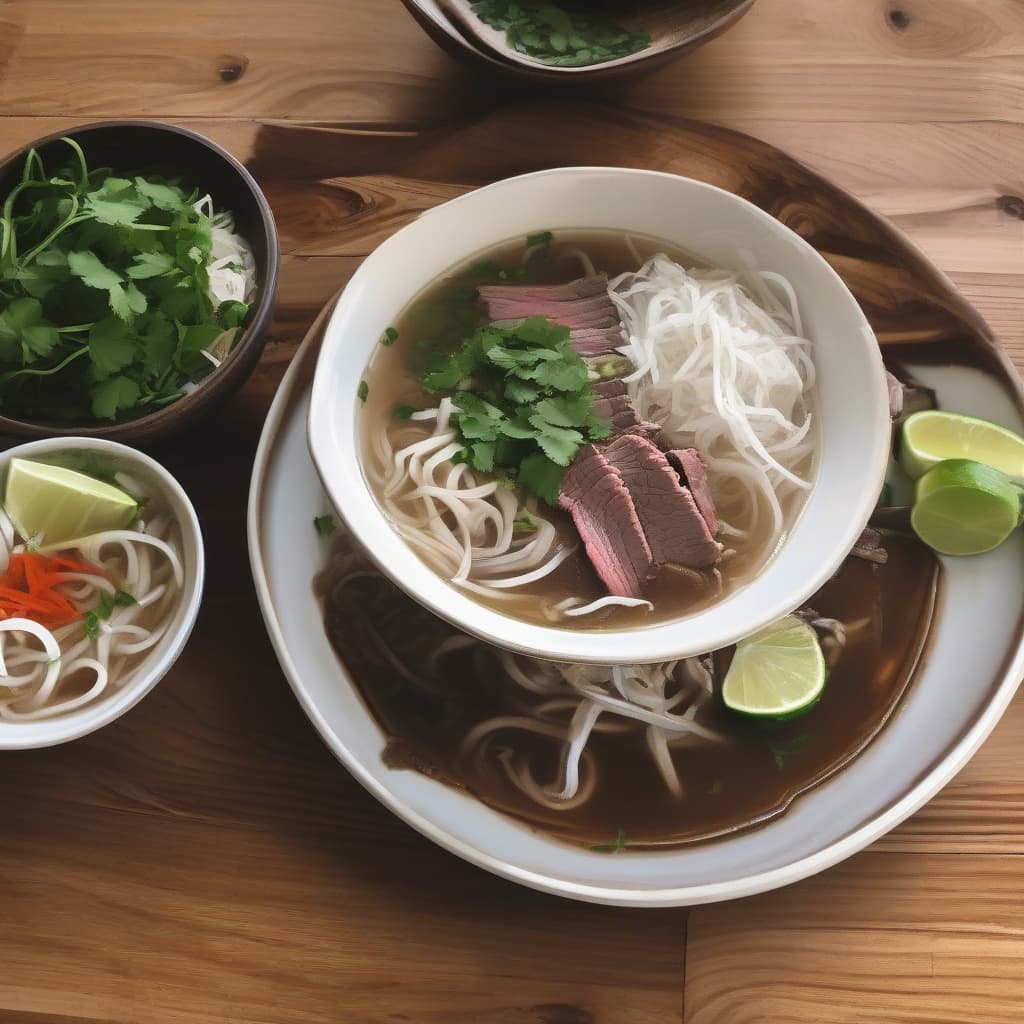 P11. Phở Tái Chín Sách/Rare Beef, Brisket & Tripe
