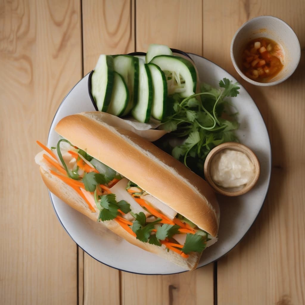 BM5. Bánh Mì Đậu Hủ/Tofu
