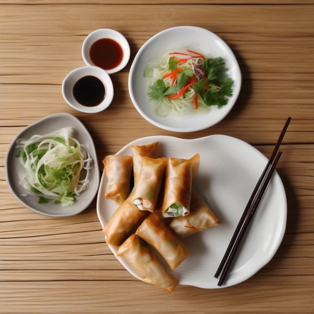 A4. Gỏi Cuốn Đậu Hủ/Tofu Spring Rolls