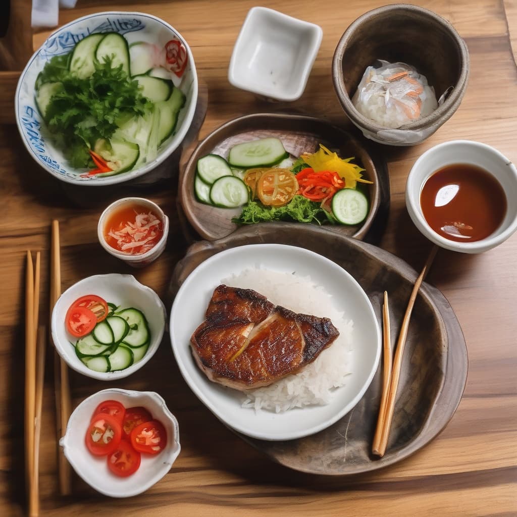 C2. Cơm Sườn Heo/Grilled Pork Chop