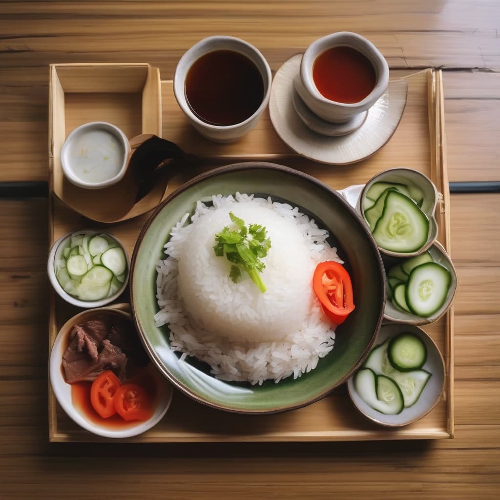 C16. Cơm Xào Sả Ớt Bò/Stir-Fried Beef w/ Lemongrass