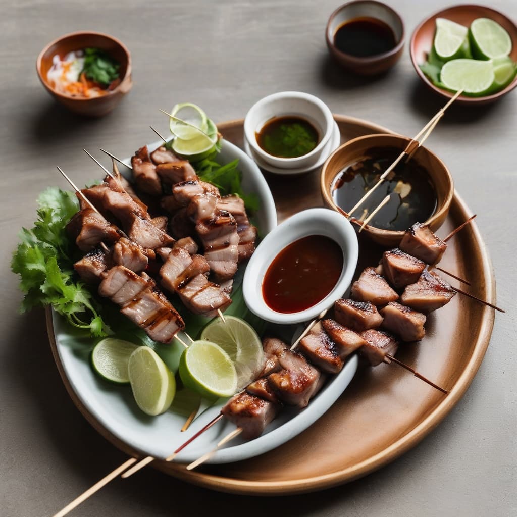 A2. Thịt Nướng/Grilled Pork Skewers
