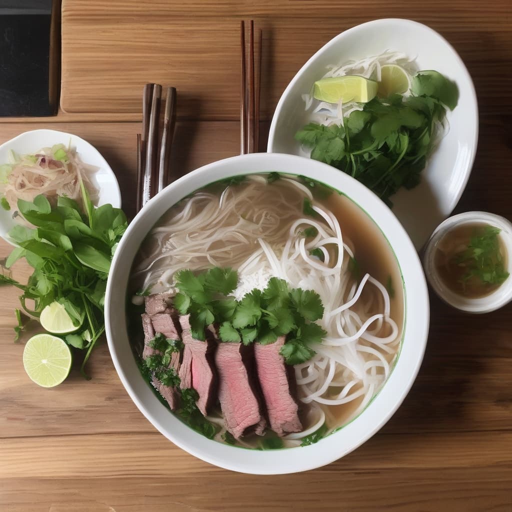 P3. Phở Tái Nạm/Rare Beef & Flank