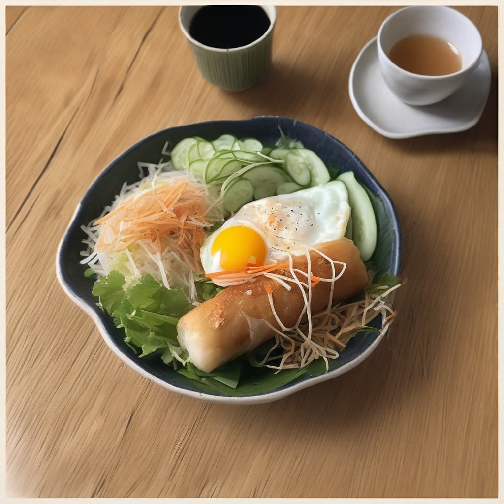 B5. Bún Chả Giò/Fried Egg Roll